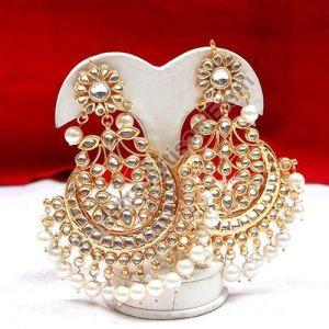 Party Wear Kundan Earrings