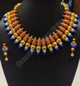 Terracotta Necklace Set