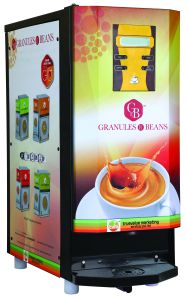2 Canister Komphy Tea Coffee Vending Machine