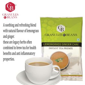 Granules n Beans Lemongrass Ginger Instant Tea Premix