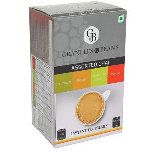Pack of 3 Granules n Beans Assorted Chai Instant Tea Premix