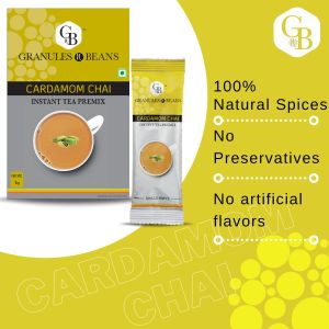 GnB GRANULES n BEANS Cardamom Tea Instant Premix