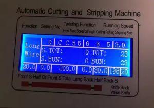4 Lane Wire Cutting & Stripping Machine