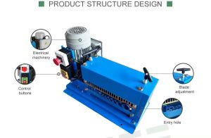 IE-038 Scrap Wire Striping Machine