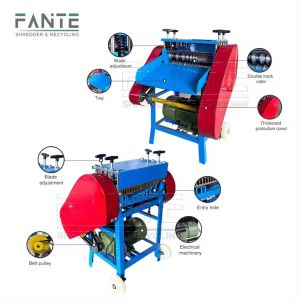 IE-KA Scrap Wire Striping Machine