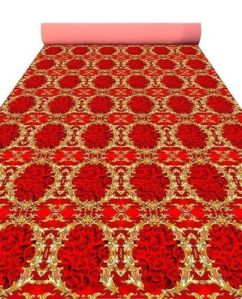 Red Non Woven Carpets