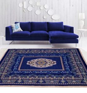 Polyester Living Room Printed Carpet