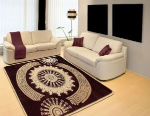 Printed Polyester Living Room Carpet