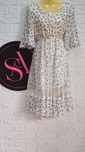 Ladies Cotton Long Dress Used Cloth Korean Second Hand Bale Thrift