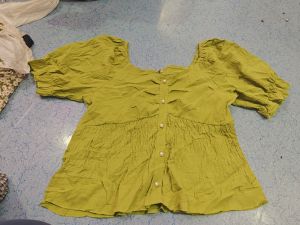 Ladies Crop Top Used Cloth Korean Second Hand Bale Thrift