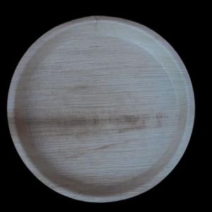 Plain Round Areca Leaf Plate