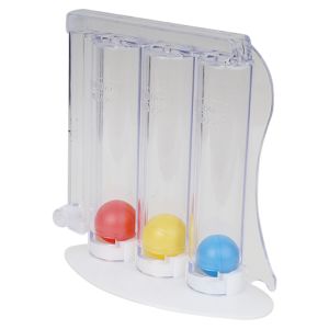 FAIRBIZPS 3 Balls Incentive Spirometer Breathing Exerciser for Deep Breathing Lung Exercise.