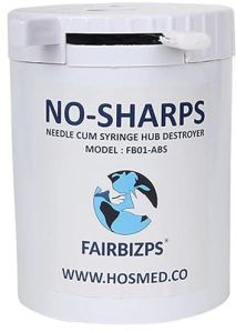 FAIRBIZPS Needle Hub Cutter Manual Needle Destroyer and Syringe Cutter with Stainless Steel Blade.