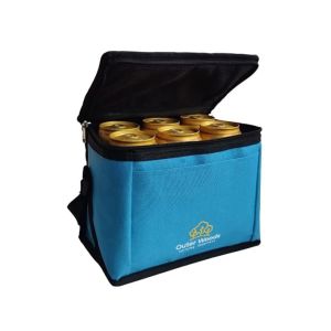 Outer Woods Insulated 6 Can Cooler Bag Fits 6 x 500ml Beer Cans Keep Cans Cool for up to 10 Hrs