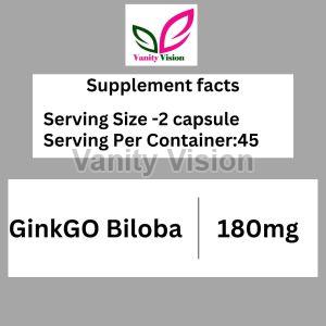 Ginkgo Biloba Herbal Capsules