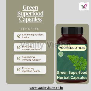 Green Superfood Herbal Capsules