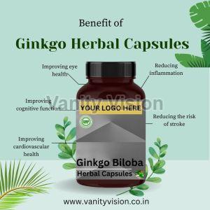 Ginkgo Biloba Herbal Capsules