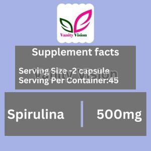 Spirulina Herbal Capsules