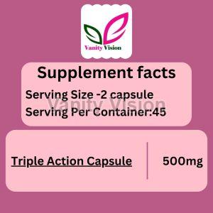 Triple Action Herbal Capsules
