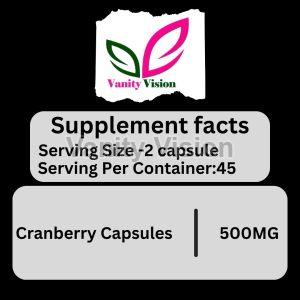 Cranberry Capsules