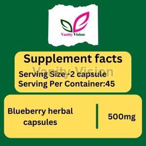 Blueberry Herbal Capsules