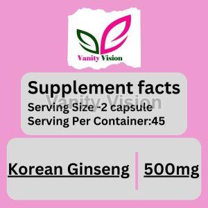 Korean Ginseng Capsules