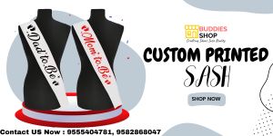 Custom Printed Sash