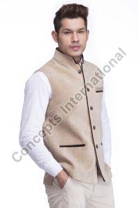 Beige Nehru Jacket