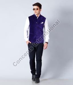 Blue Nehru Jacket