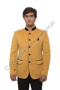 Mens Mustard Blazer