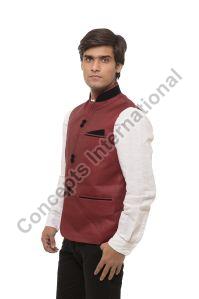 Mahroon Nehru Jacket