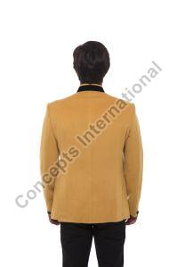 Mens Mustard Blazer