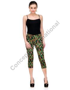 Women Cotton Capri Pants