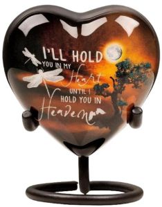 Heart Keepsake Design Ashes Cremation Urn