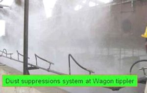 Wet Fog Dust Suppression System