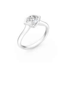 14k White Gold Diamond Rings
