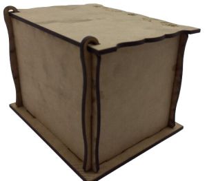 Kettle Design Laser Cut MDF Wood Box