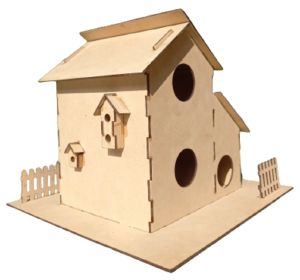 Wooden 3D Puzzle Doll House