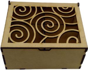 Bird Design MDF Laser Cut Gift Box