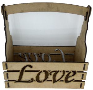 Decorative MDF Wooden Basket