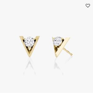 lab grown diamond earrings