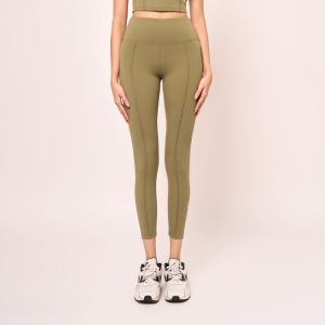 The Fresh Fit High Waist Leggings Olive Green