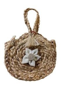 Braided Round Jute Bag