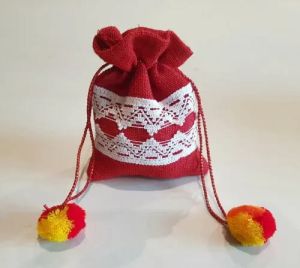 Handmade Jute Potli Bag