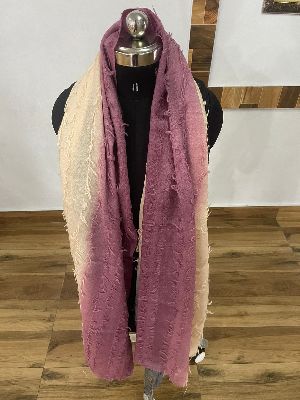 Ombre Dyed Woolen Stole