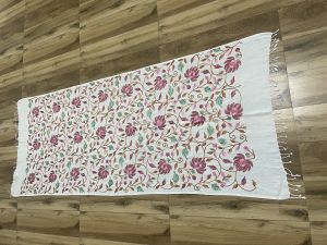 Pure Cotton Embroidered Stole