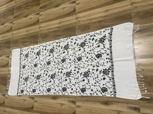 Pure Cotton Embroidered Stole