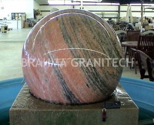 Rotating Granite Ball