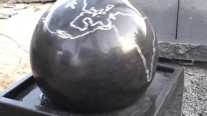 Polished Ball Fountain