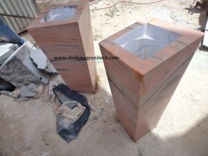 Stone Flower Vase